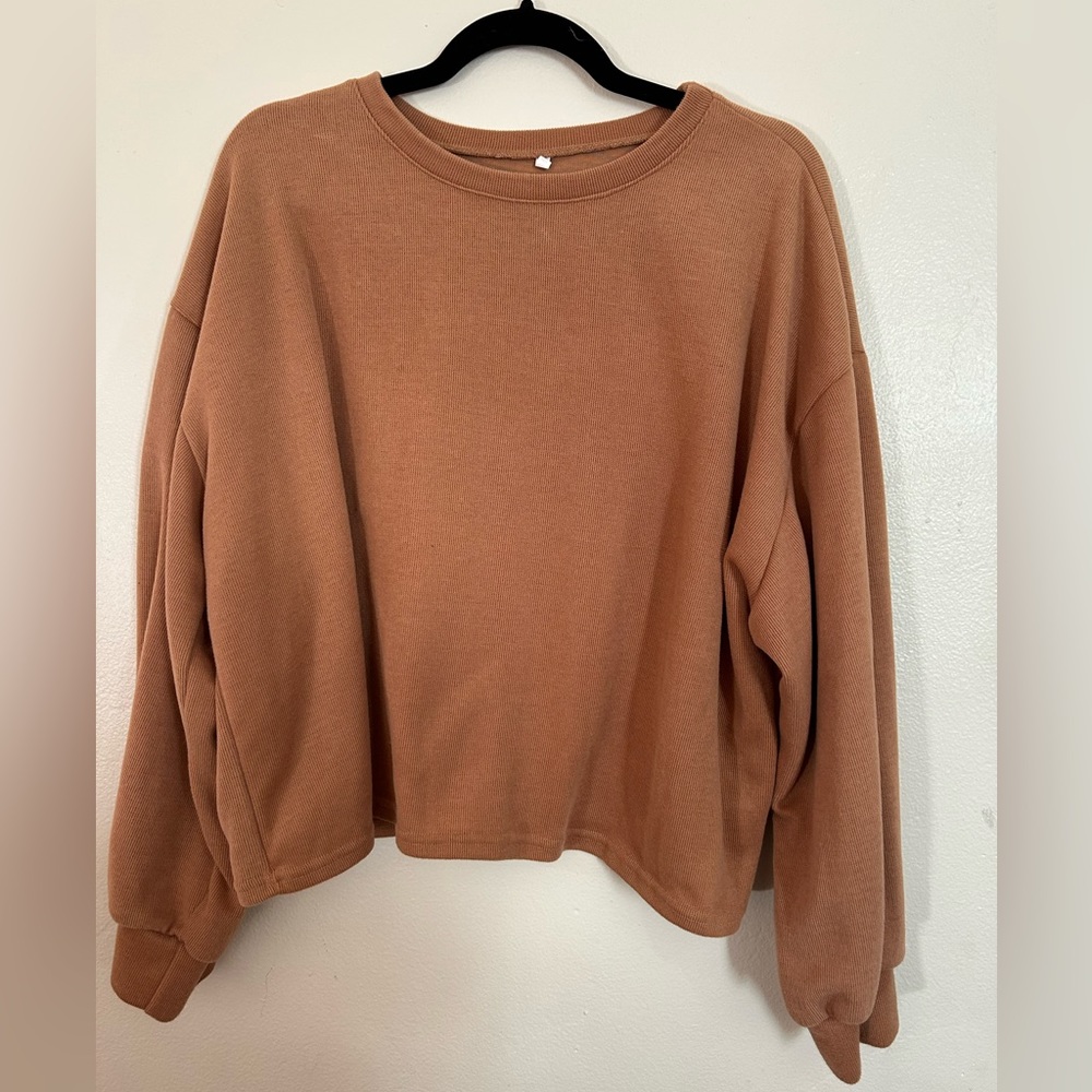Shein Crop top crew neck